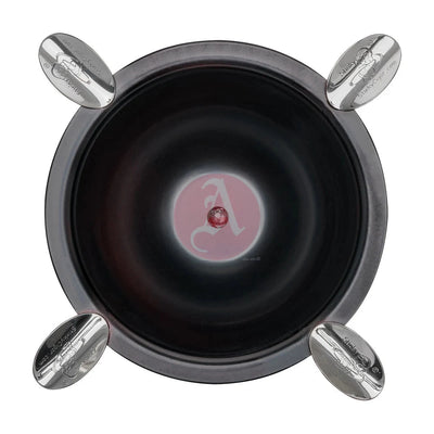 4 Stirrup Tall Stinky Ashtray, Cherry Black Antique