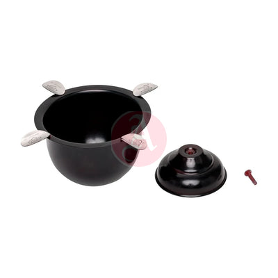4 Stirrup Tall Stinky Ashtray, Cherry Black Antique