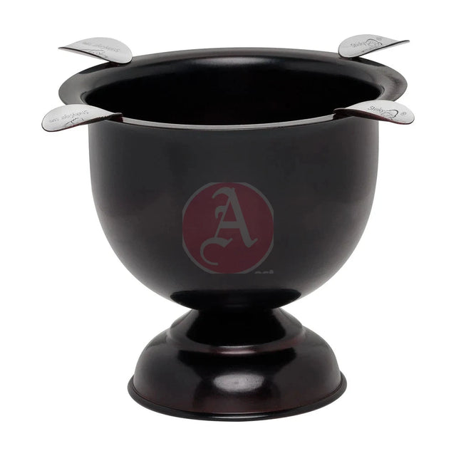 4 Stirrup Tall Stinky Ashtray, Cherry Black Antique