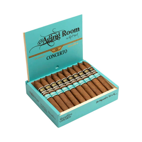 Aging Room Quattro Nicaragua Concerto Maestro Torpedo Open Box