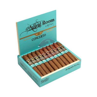 Aging Room Quattro Nicaragua Concerto Maestro Torpedo Open Box