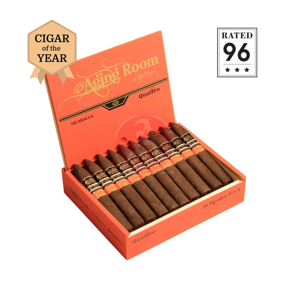 Aging Room Quattro Nicaragua Maestro Torpedo Open Box