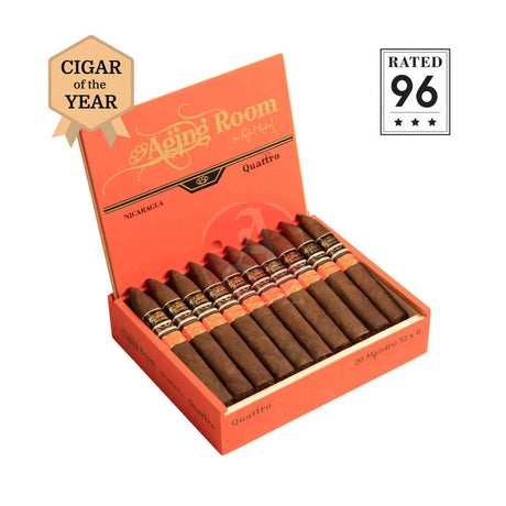 Aging Room Quattro Nicaragua Maestro Torpedo Open Box
