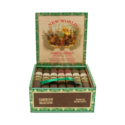 AJ Fernandez New World Cameroon Double Robusto Open Box