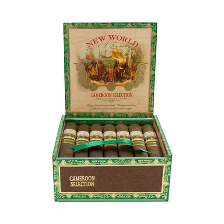 AJ Fernandez New World Cameroon Short Robusto Open Box