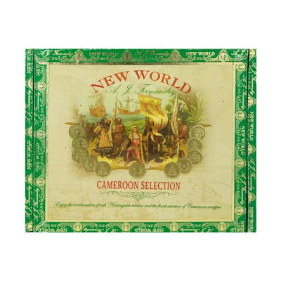 AJ Fernandez New World Cameroon Short Robusto Closed Box