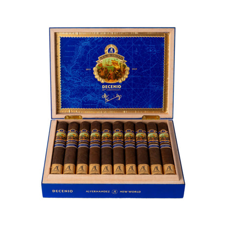 AJ Fernandez New World Decenio 10th Anniversary Robusto Open Box