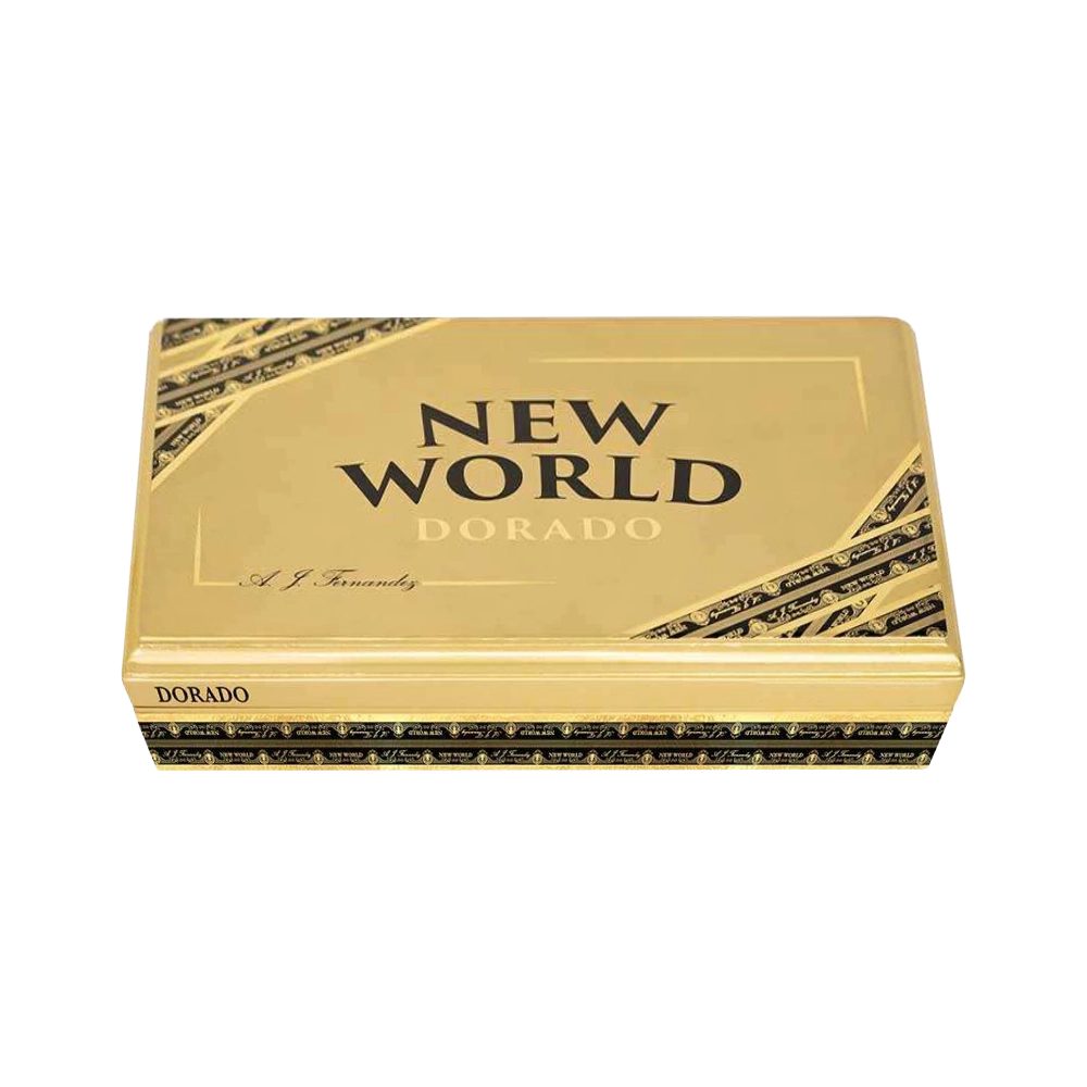 AJ Fernandez New World Dorado Figurado Closed Box
