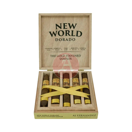 AJ Fernandez New World Dorado Sampler of 5 Open Box