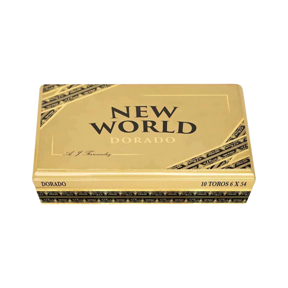 AJ Fernandez New World Dorado Toro Closed Box