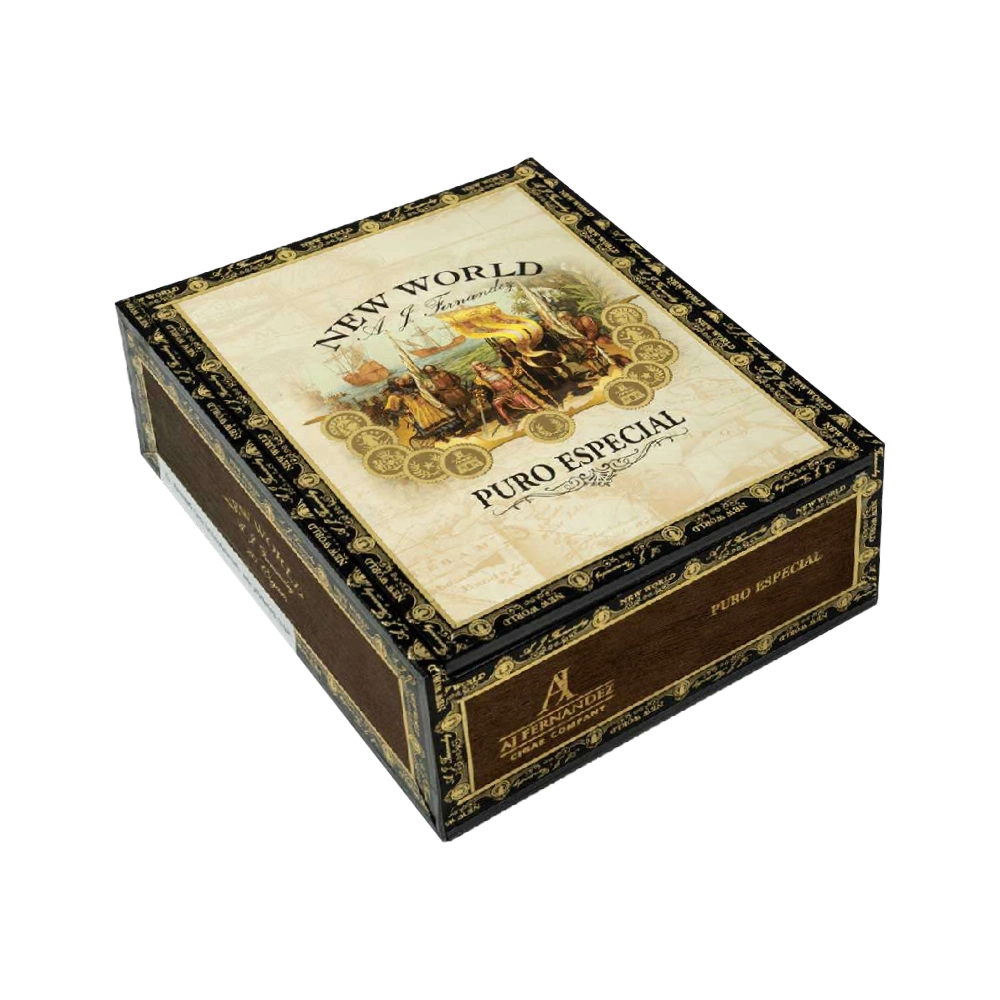 AJ Fernandez New World Puro Especial Short Churchill Closed Box