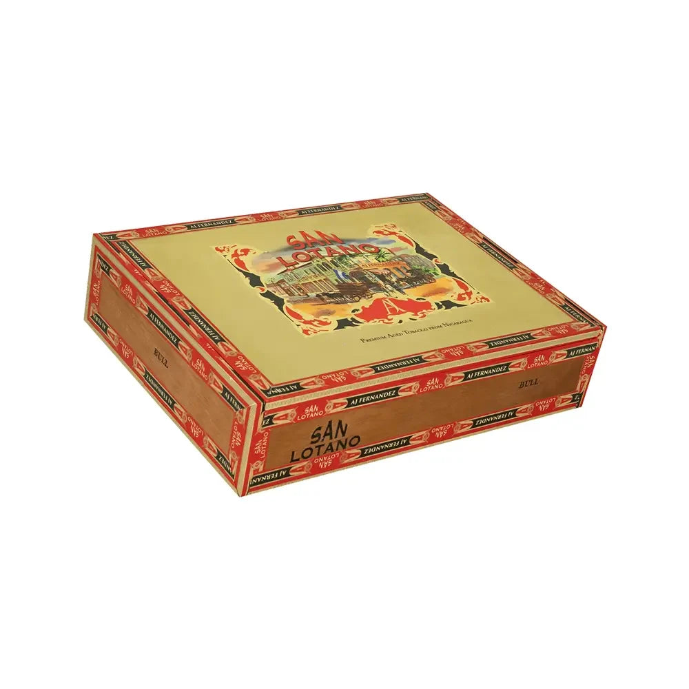 AJ Fernandez San Lotano The Bull Robusto closed box