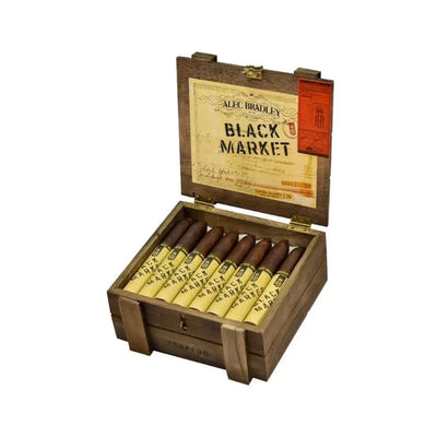 Alec Bradley Black Market Torpedo Open Box