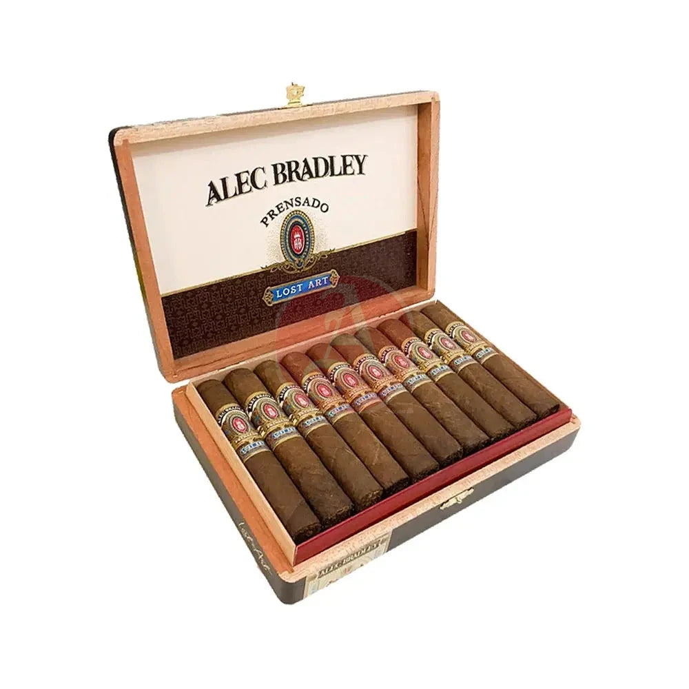 Alec Bradley Prensado Lost Art Torpedo Open Box