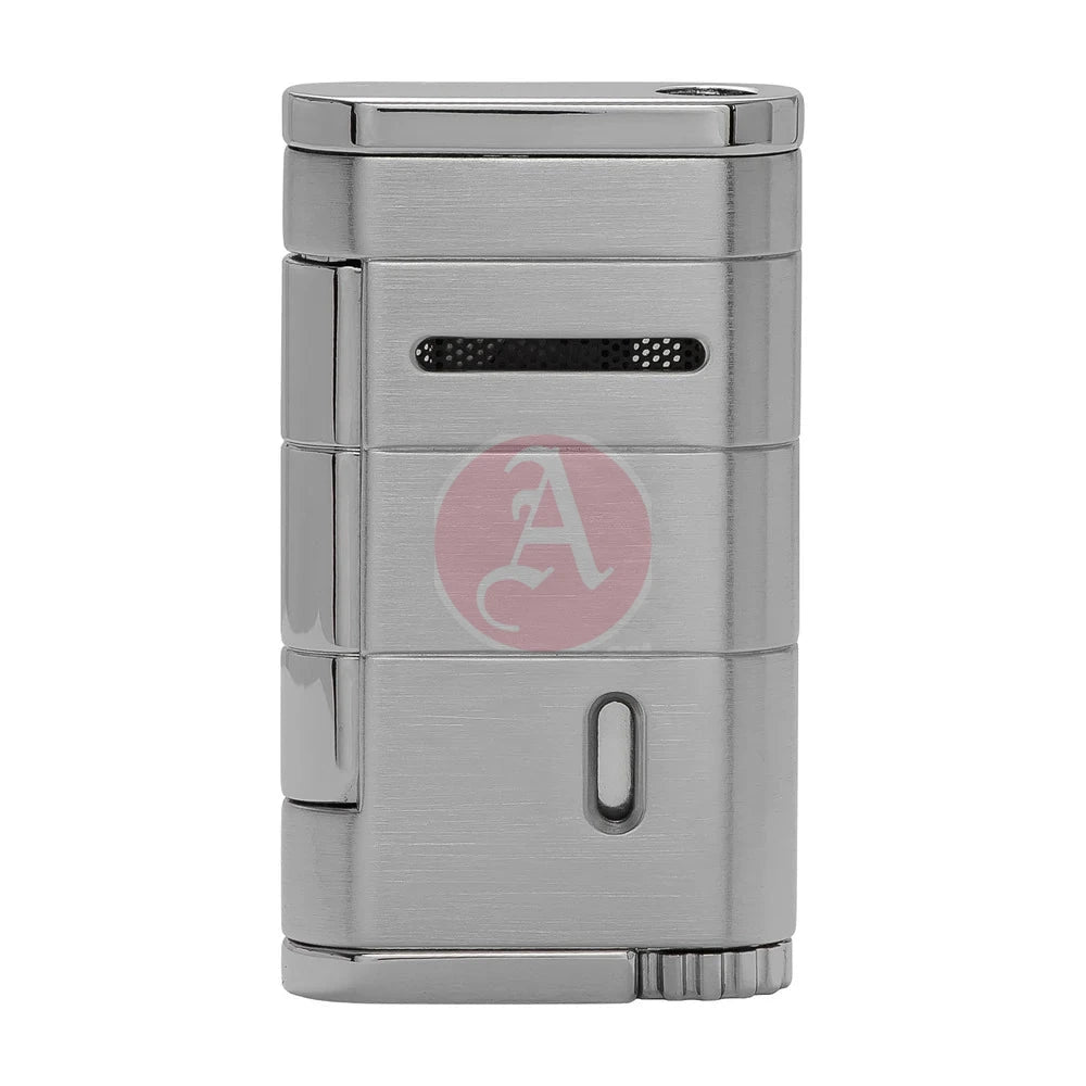 Allume Single Jet Flame, Wind Resistant, Steel Silver