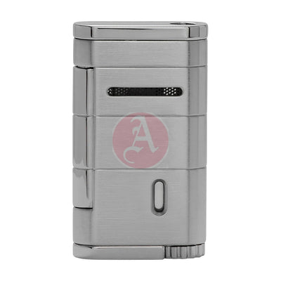 Allume Single Jet Flame, Wind Resistant, Steel Silver