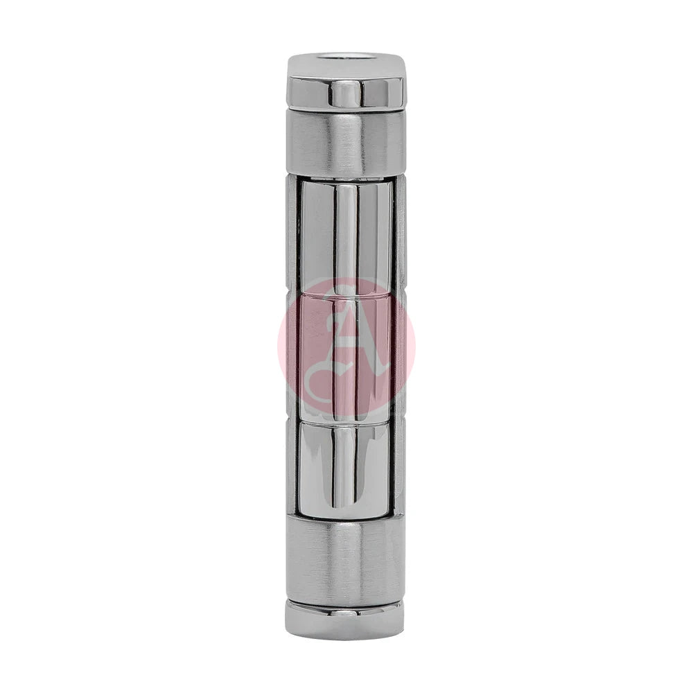 Allume Single Jet Flame, Wind Resistant, Steel Silver