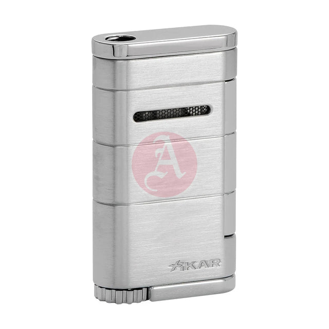 Allume Single Jet Flame, Wind Resistant, Steel Silver