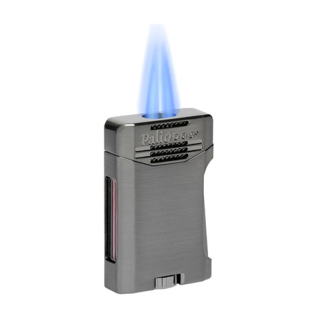 Antares Double Jet Side Squeeze Lighter, Gunmetal