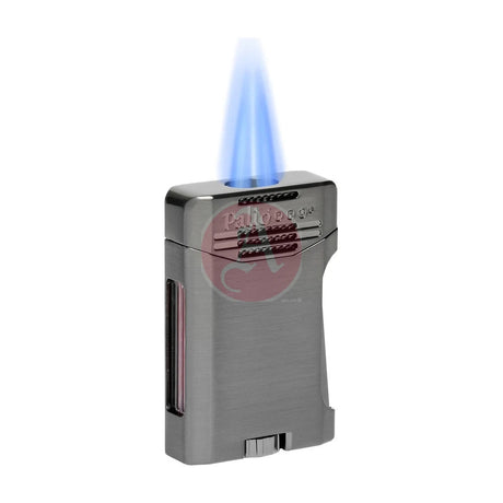 Antares Double Jet Side Squeeze Lighter, Gunmetal