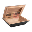 Aria Desktop 40-80 Cg Count. Humidor, Matte Black