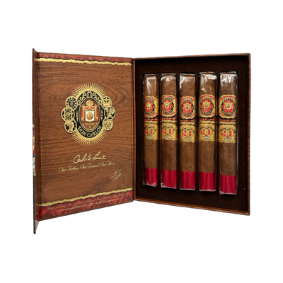 Arturo Fuente Don Carlos 90th Dos Capas 5 Pack Open Box