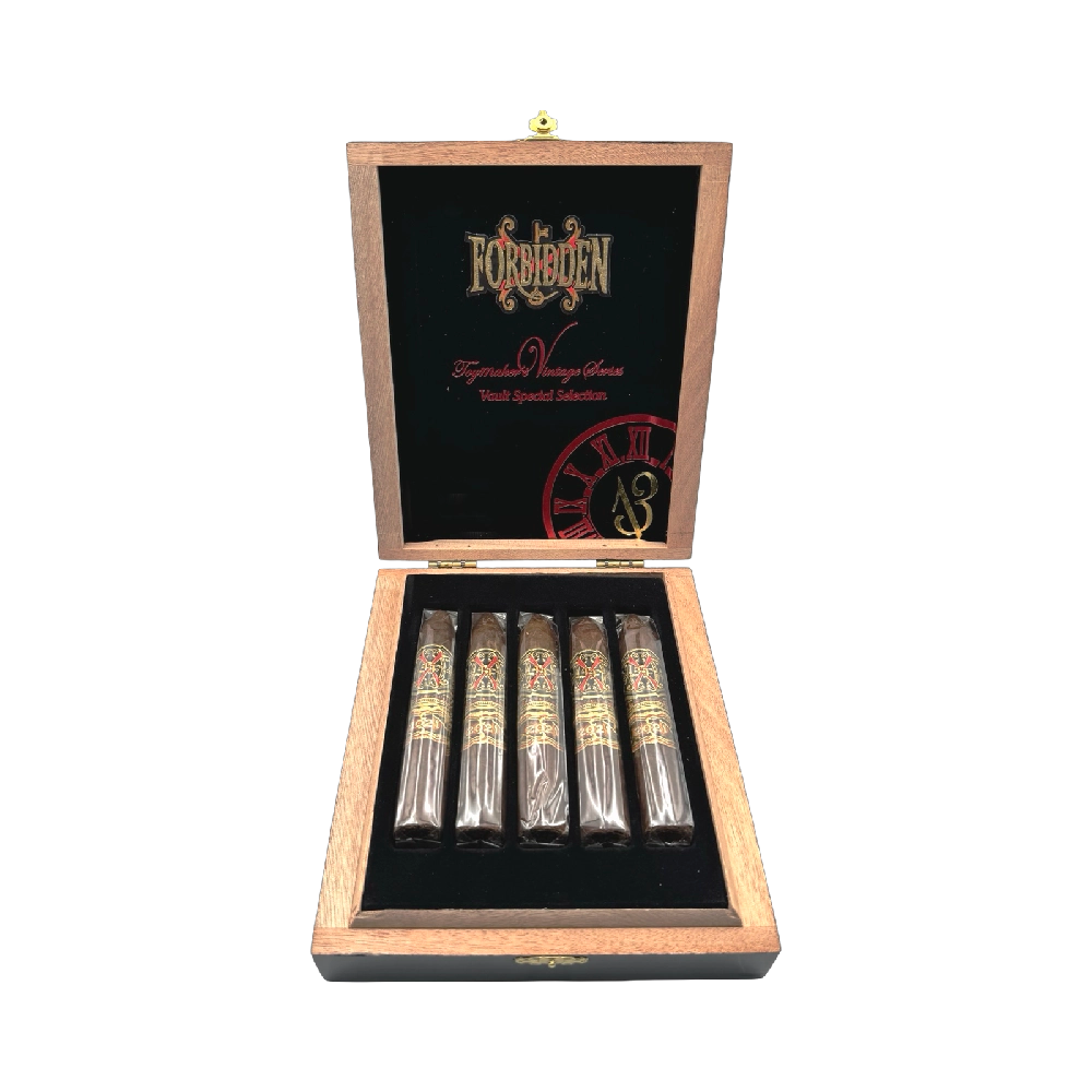 Arturo Fuente Forbidden X Toymakers Vintage Series 2021 Belicoso XXX Open Box