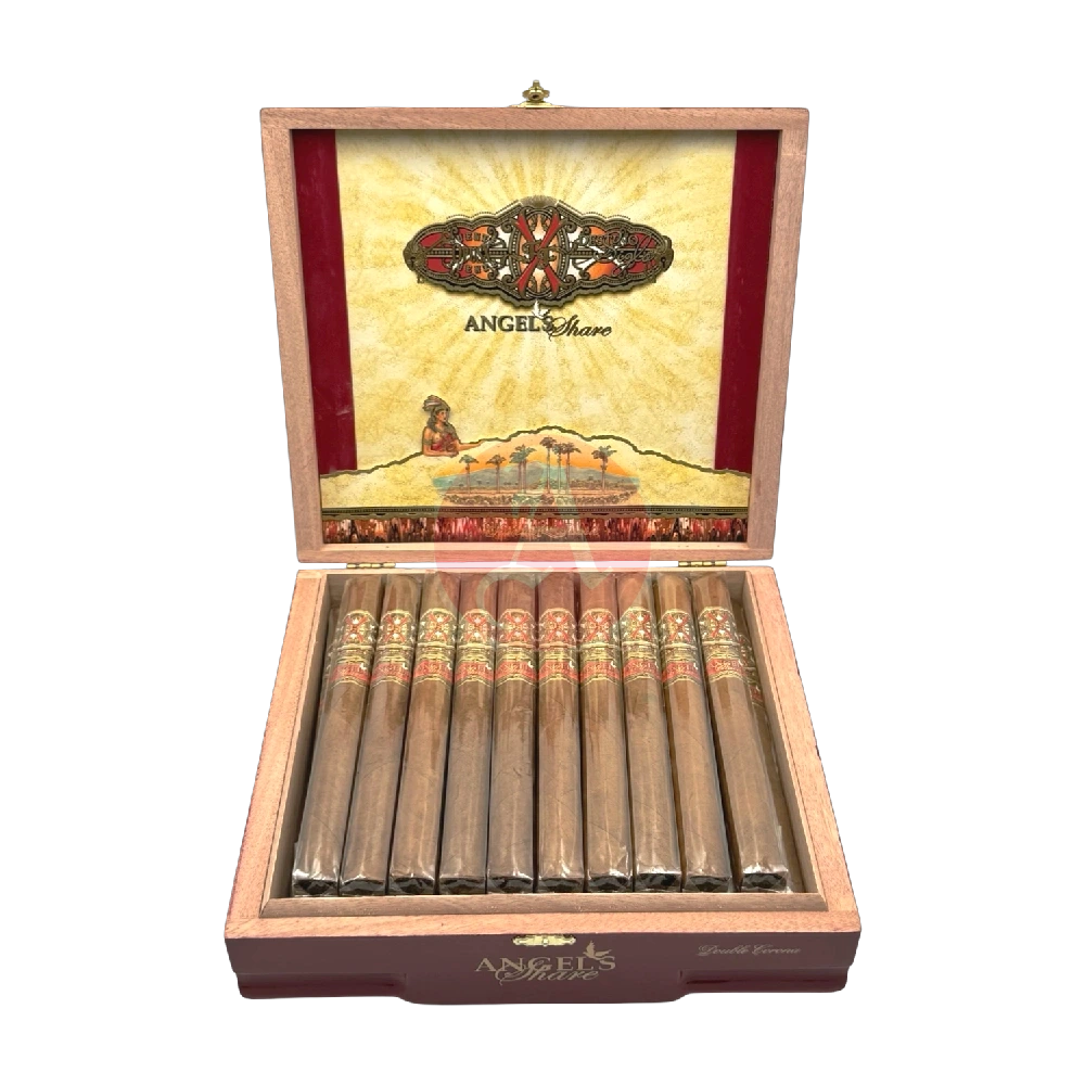 Arturo Fuente Opus X Angels Share Double Corona Open Box