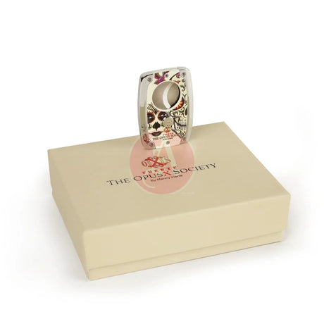 The OpusX Society Sugar Skull C30 Cutter White