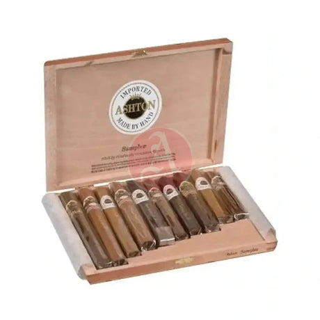 Ashton Variety 10 Cigar Sampler Open Box