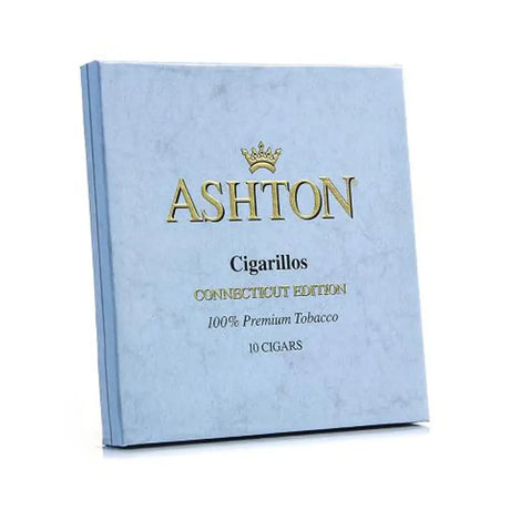 Ashton Small Cigars Cigarillos Connecticut - Blue Box