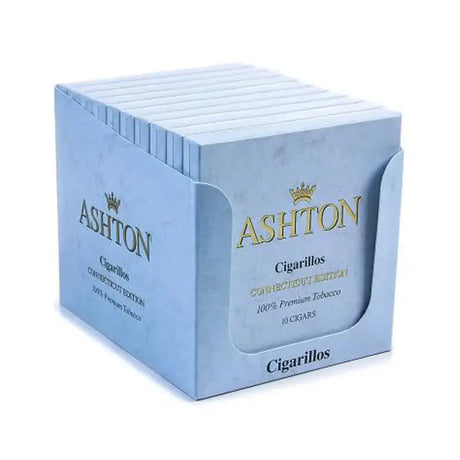 Ashton Small Cigars Cigarillos Connecticut - Blue Box Ashton