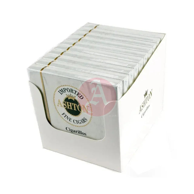 Ashton Small Cigars Mini Cigarillos - White Box Open Box