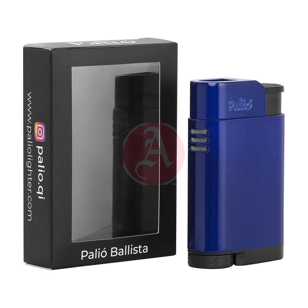 Balista Tabletop Single Jet Flame Lighter, Blue