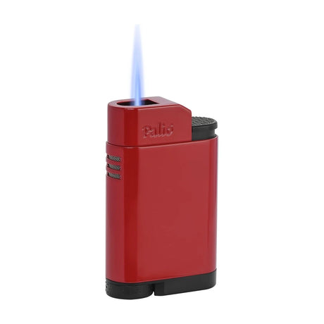 Balista Tabletop Single Jet Flame Lighter, Red