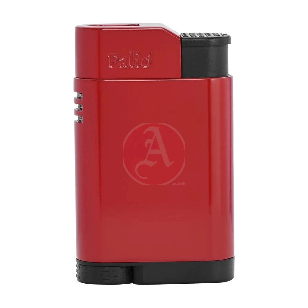 Balista Tabletop Single Jet Flame Lighter, Red