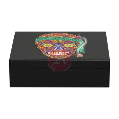 Calavera Skull Line 20 Cg Count. Travel Humidor