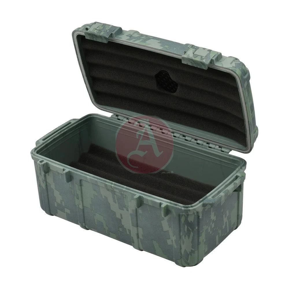 Cigar Caddy 15 Count CAMO Waterproof Travel Humidor