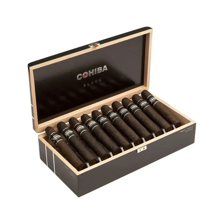 Cohiba Black Gigante Tubos Open Box
