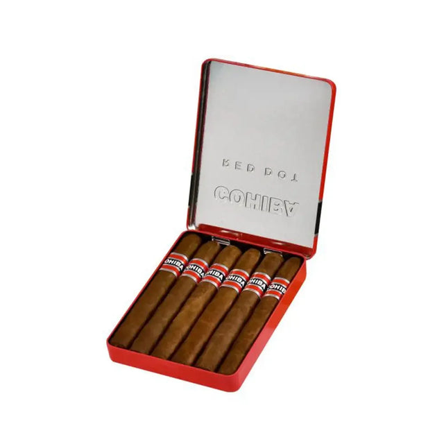 Cohiba Red Dot Pequenos Open Tin