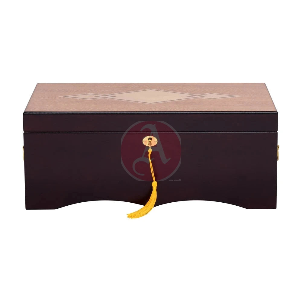 Cordoba 200 Cg Count Diamond High Gloss Inlay Humidor