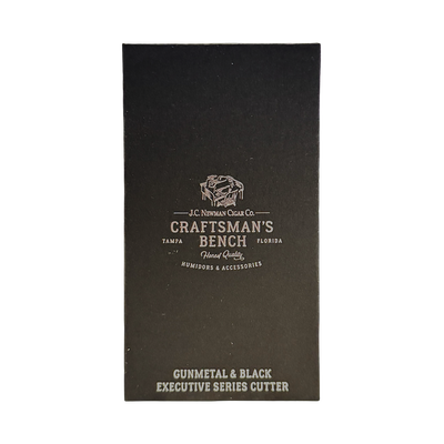 Craftman's Bench Gunmetal & Black Executive Series Cutter Box