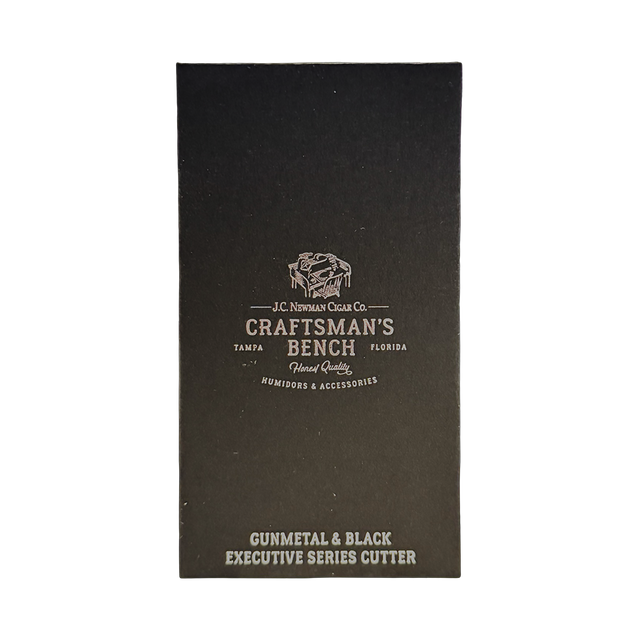Craftman's Bench Gunmetal & Black Executive Series Cutter Box