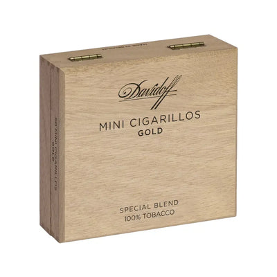 Davidoff Mini Cigarillos Gold Closed Box