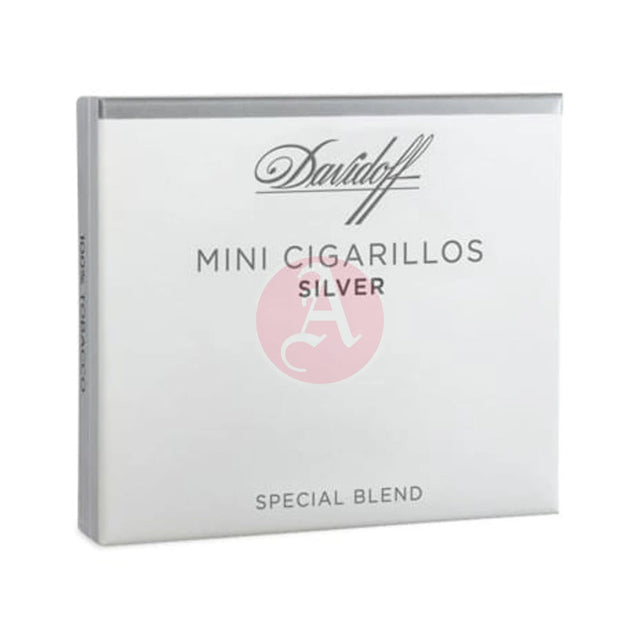 Davidoff Mini Cigarillos Silver Closed Box