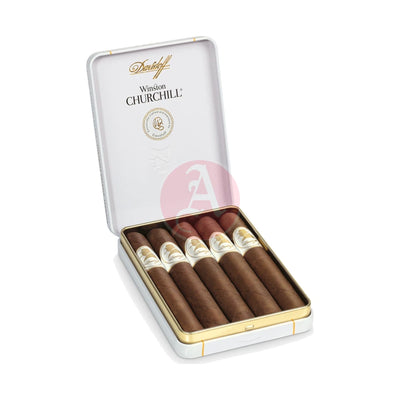 Davidoff Winston Churchill Petit Panetela Open Tin