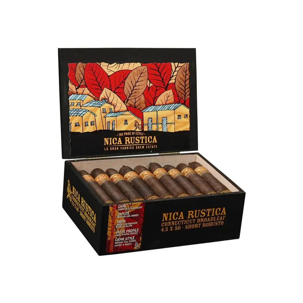 Drew Estate Nica Rustica Broadleaf Short Robusto Drew Estate