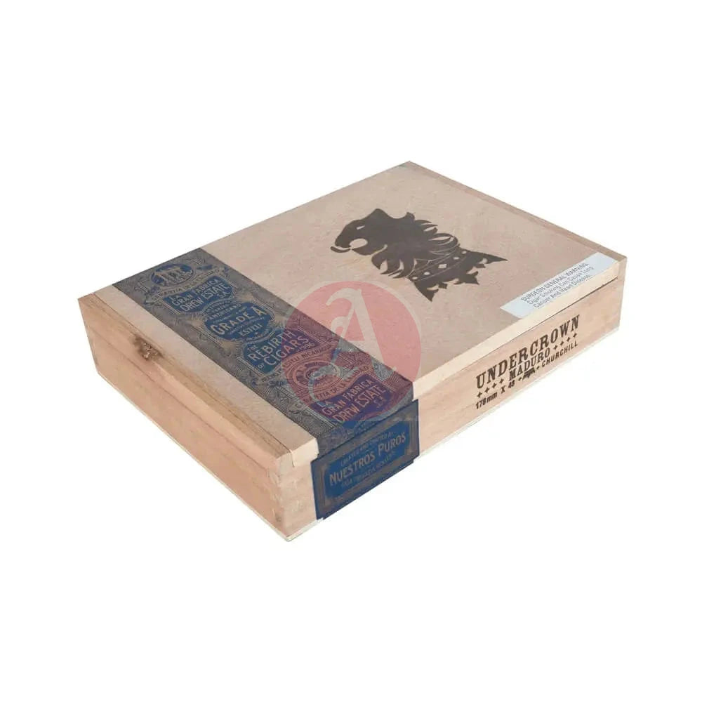 Drew Estate Undercrown Maduro Churchill Closed Box