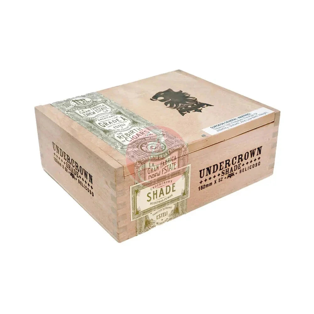 Drew Estate Undercrown Shade Belicoso Closed Box
