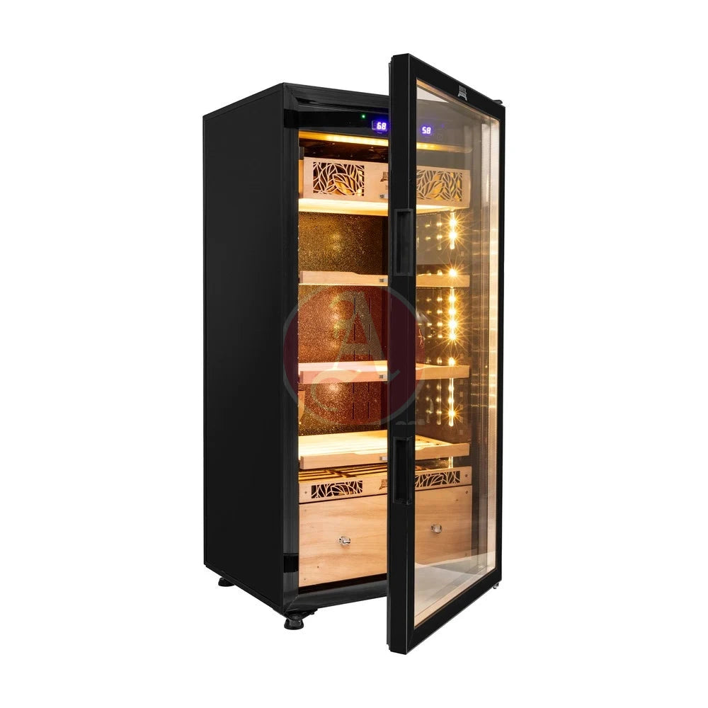 Electronic 9100 Cabinet 1,000 -1,500 Count Cap. Black